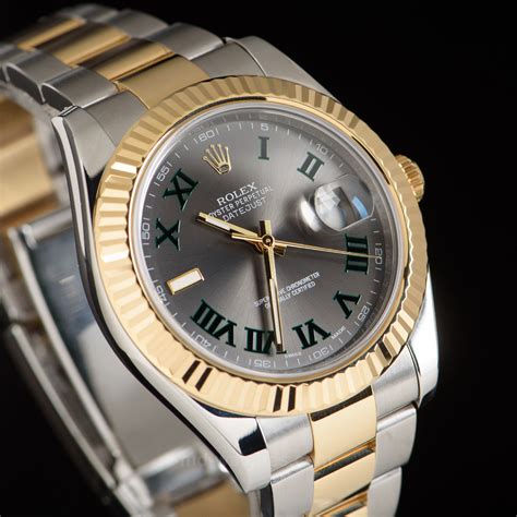 rolex two tone datejust